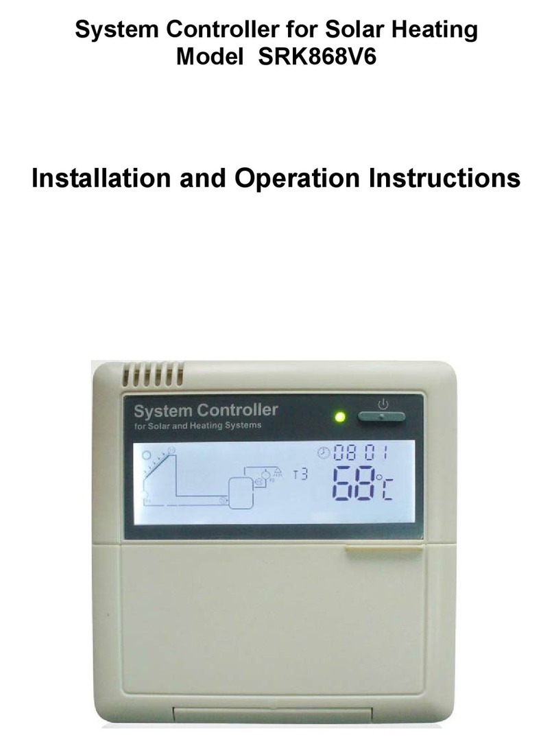Kera SRK868V6 Installation and operation instructions