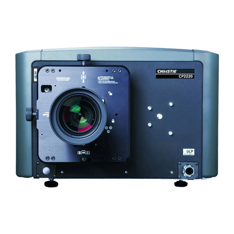Christie CP2220 User manual