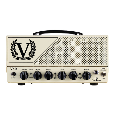 Victory V40 The Duchess User manual