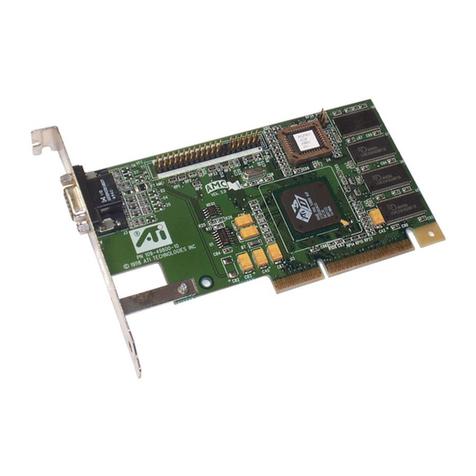 ATI Technologies 3D XPRESSION User manual ATI Technologies 3D XPRESSION User manual