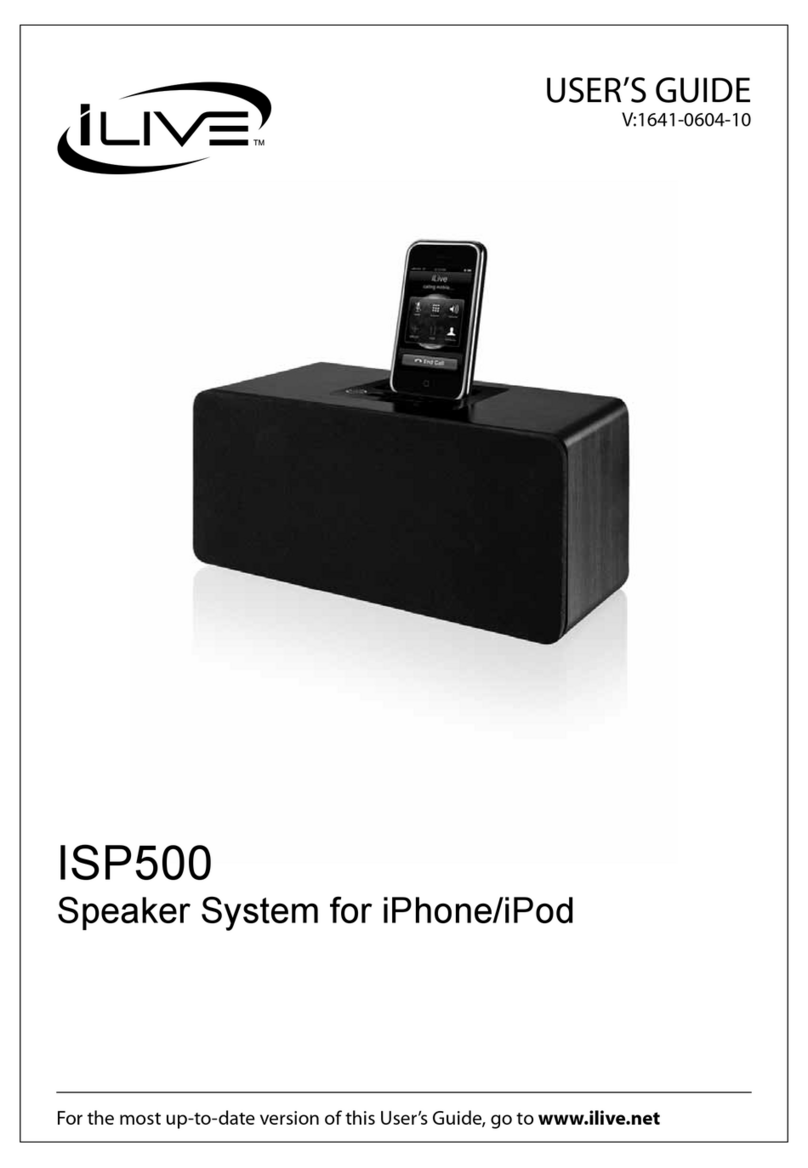 iLive ISP500 User manual iLive ISP500 User manual