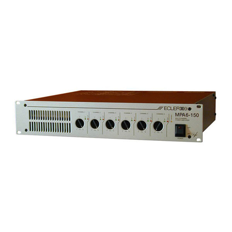 Ecler MPA6-150 user manual