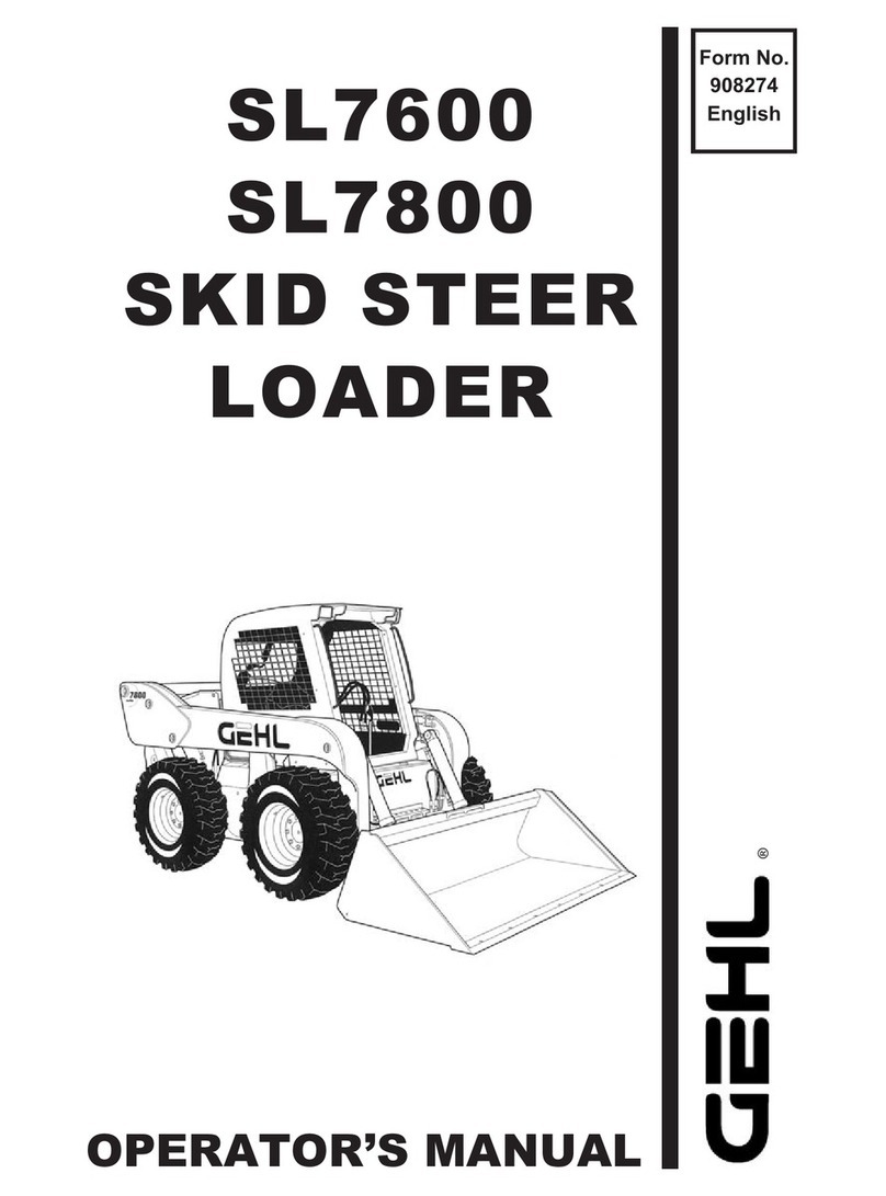 Gehl SL7600 User manual