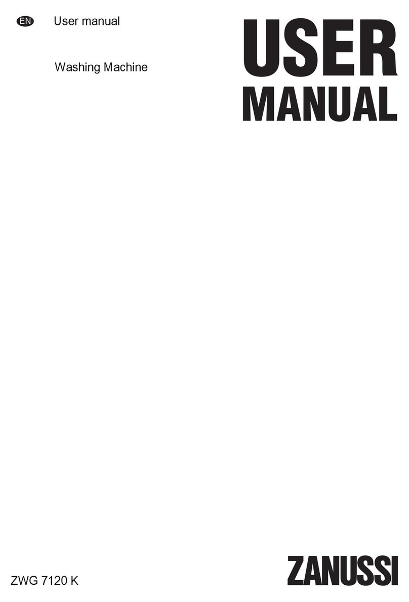 Zanussi ZWG 7120 K User manual