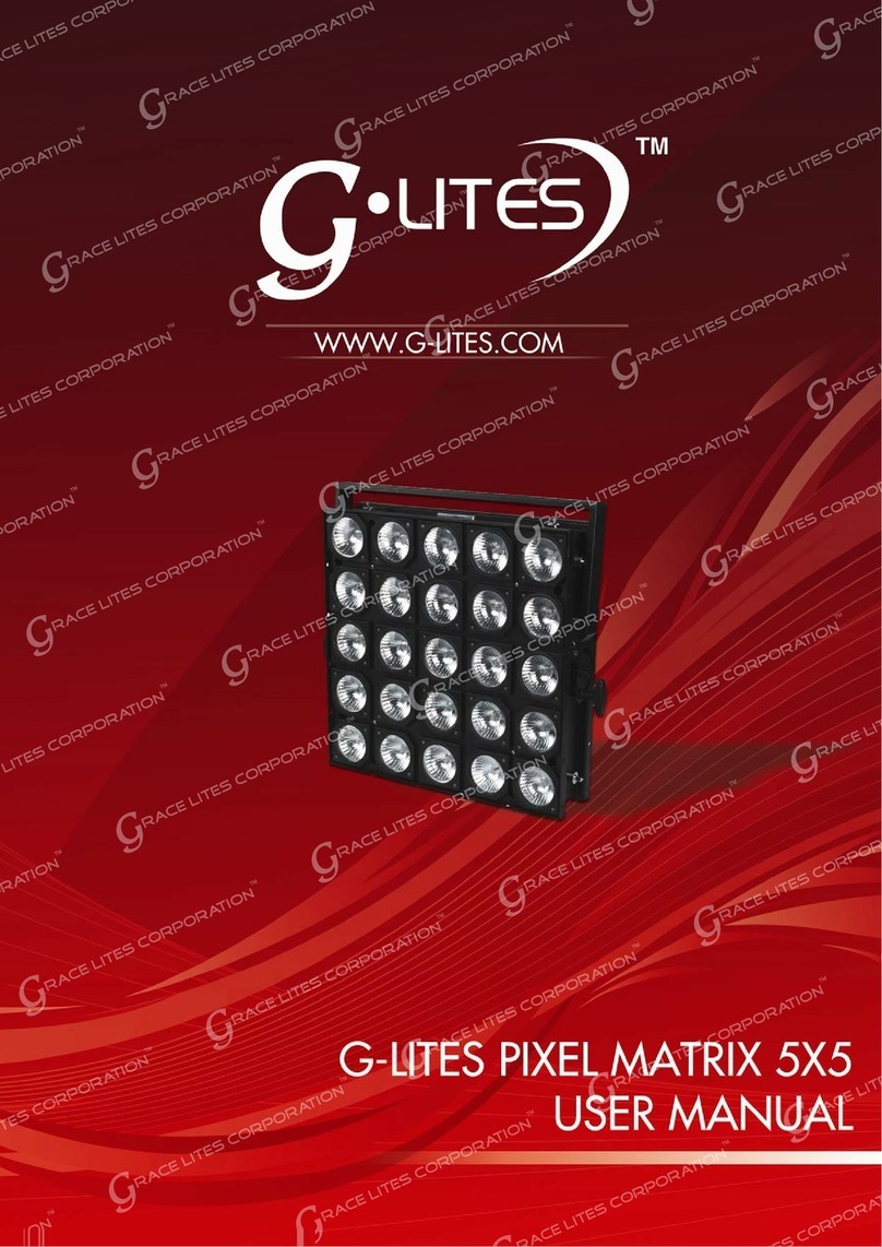 g-lites PIXEL MATRIX 5X5 user manual g-lites PIXEL MATRIX 5X5 user manual