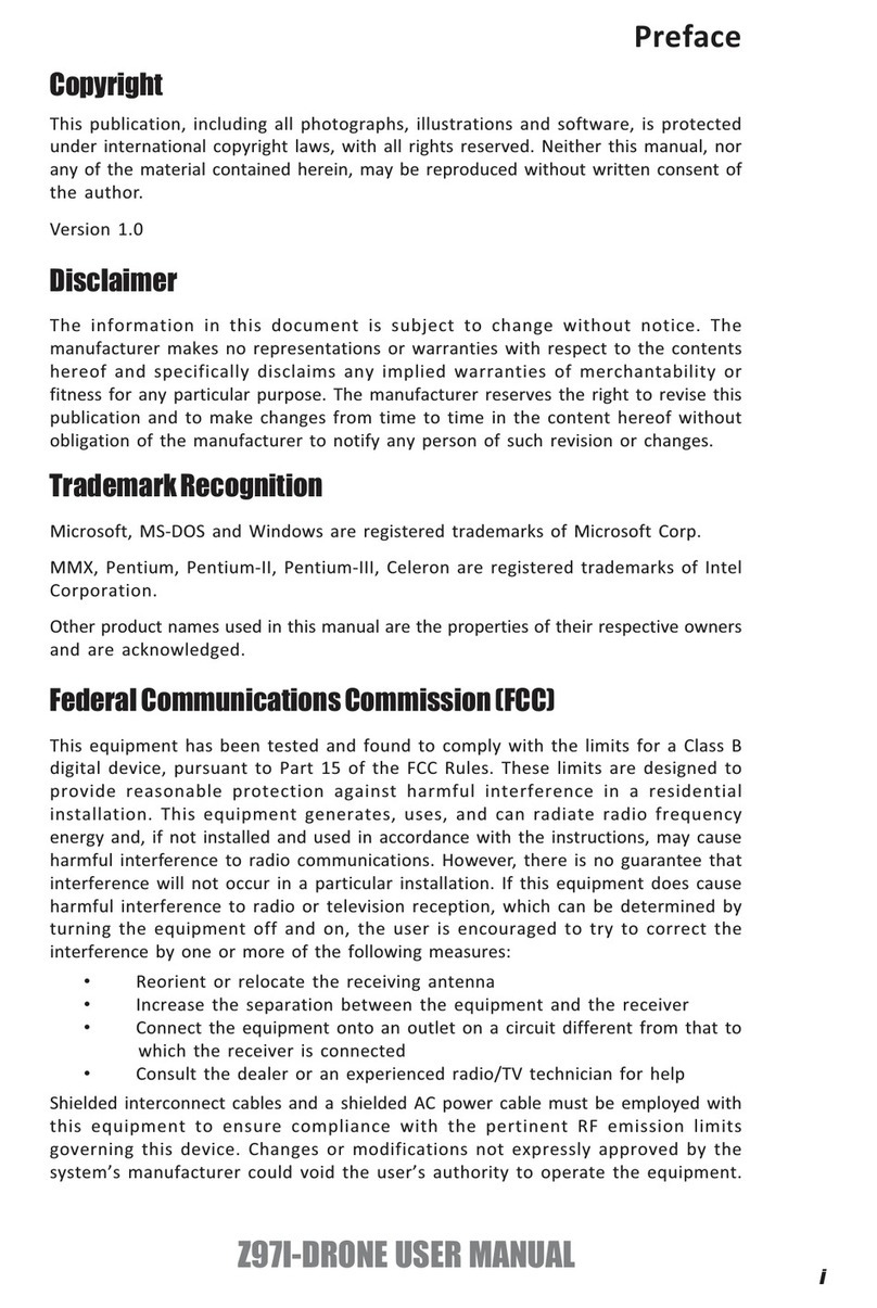 ECS Z97I-DRONE User manual