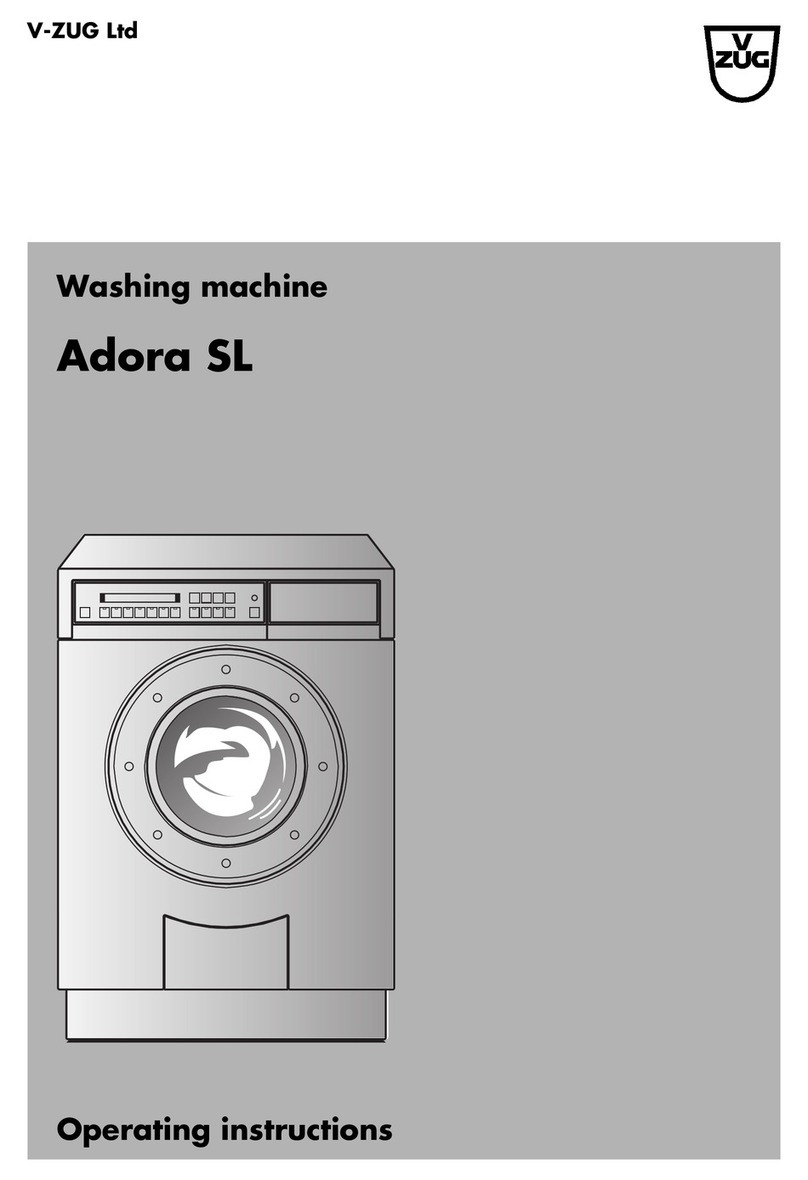 V-ZUG Adora SL operating instructions