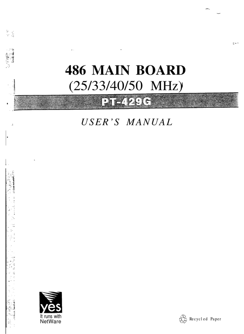 Pine Technology PT-429G User manual