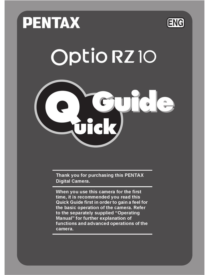 Pentax Optio RZ10 User manual