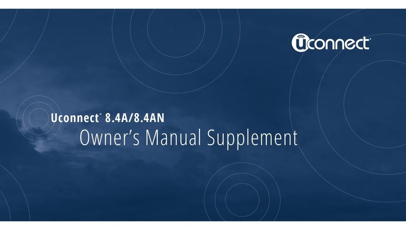 Uconnect 8.4A Configuration guide