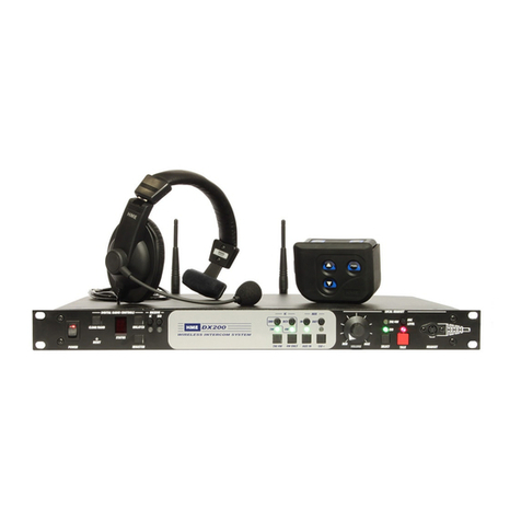 HME DX200 User manual