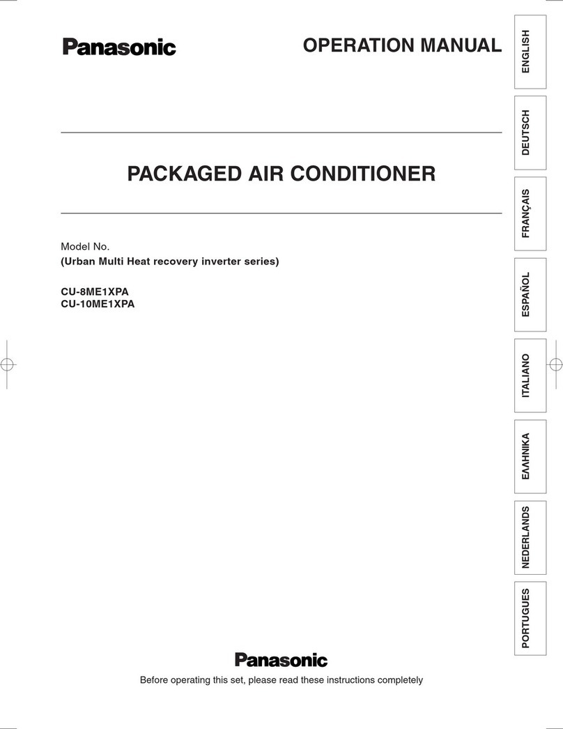 Panasonic CU-8ME1XPA User manual