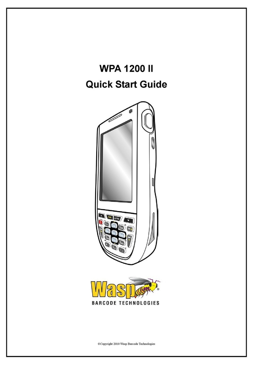 Wasp WPA 1200 II User manual
