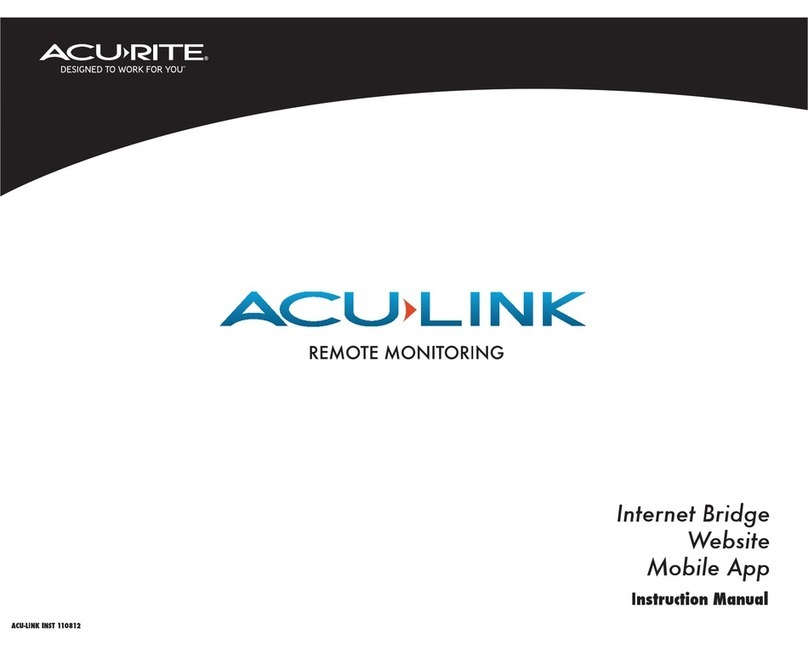 ACU-RITE Acu-Link instruction manual