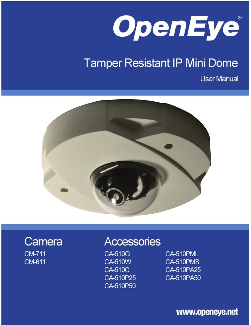 OpenEye CM-711 User manual