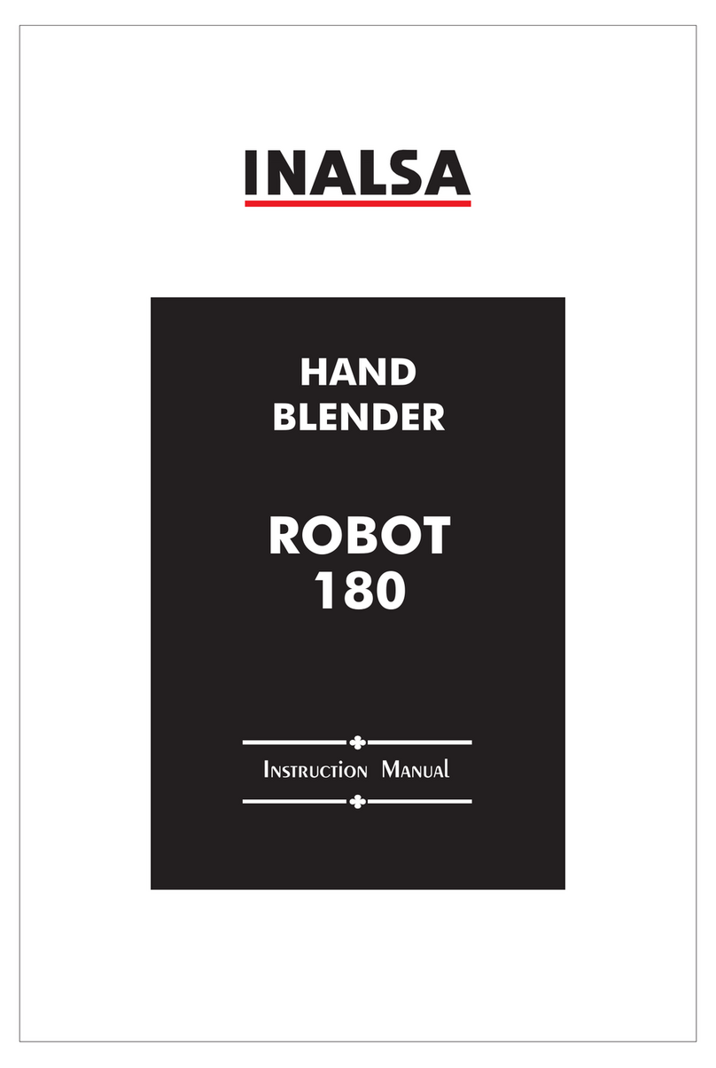 Inalsa Robot 180 instruction manual
