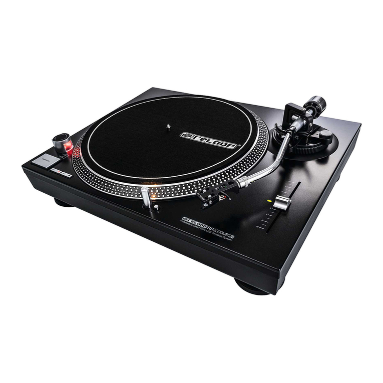 Reloop RP2000USB User manual