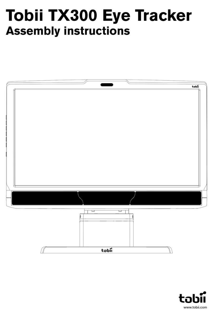 Tobii TX300 Assembly instructions