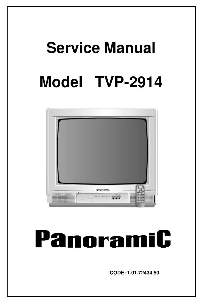 Panoramic TVP-2914 Service manual