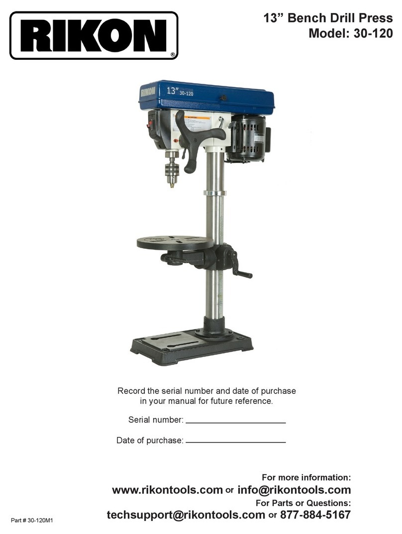 Rikon Power Tools 30-120 manual