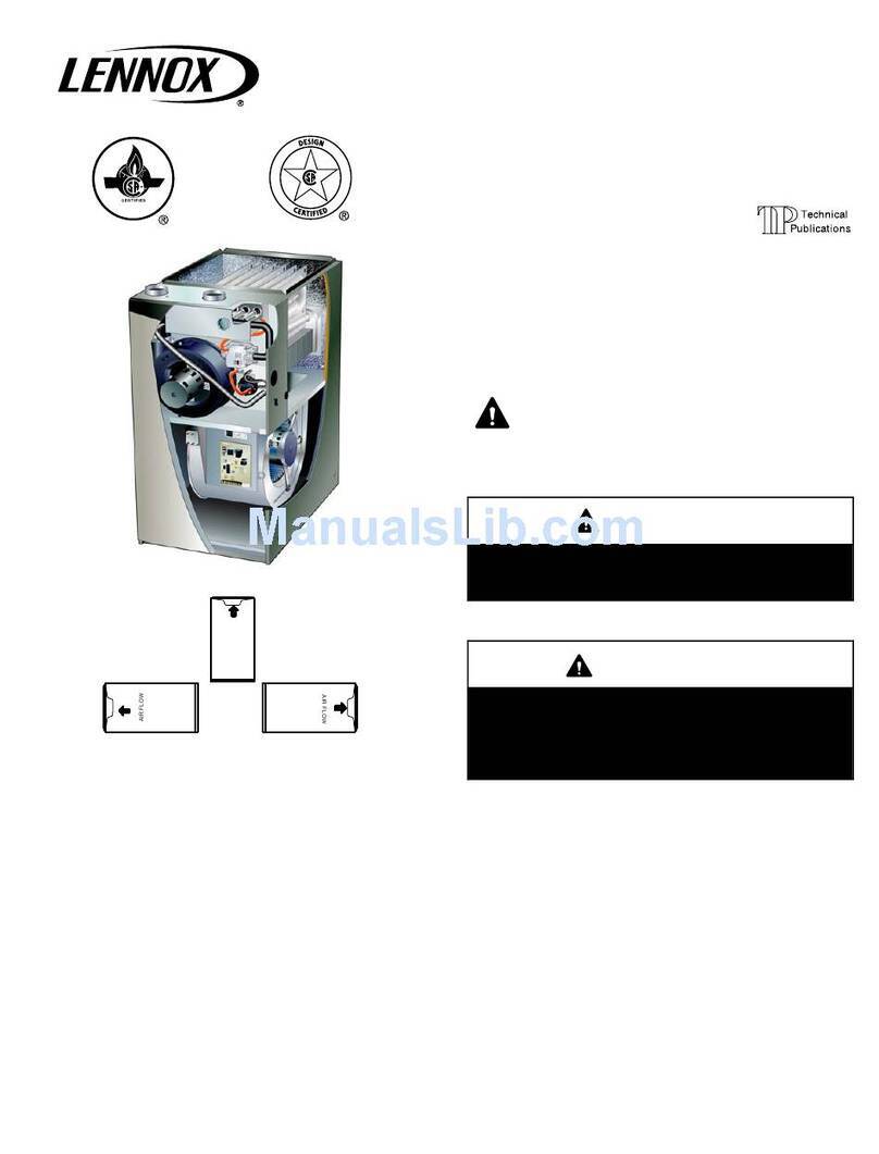 Lennox EL195UHE Elite Series User manual