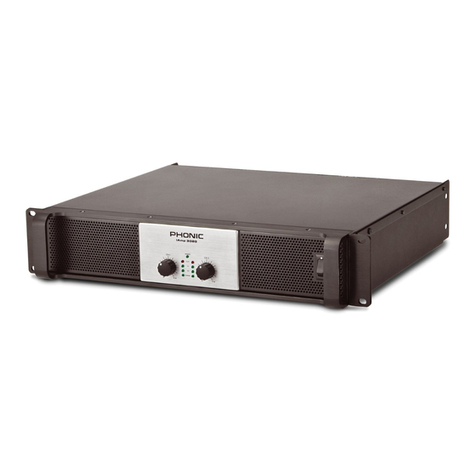 Phonic iAMP 1620 User manual