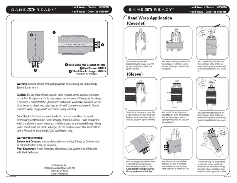 Game ready 590810 user guide