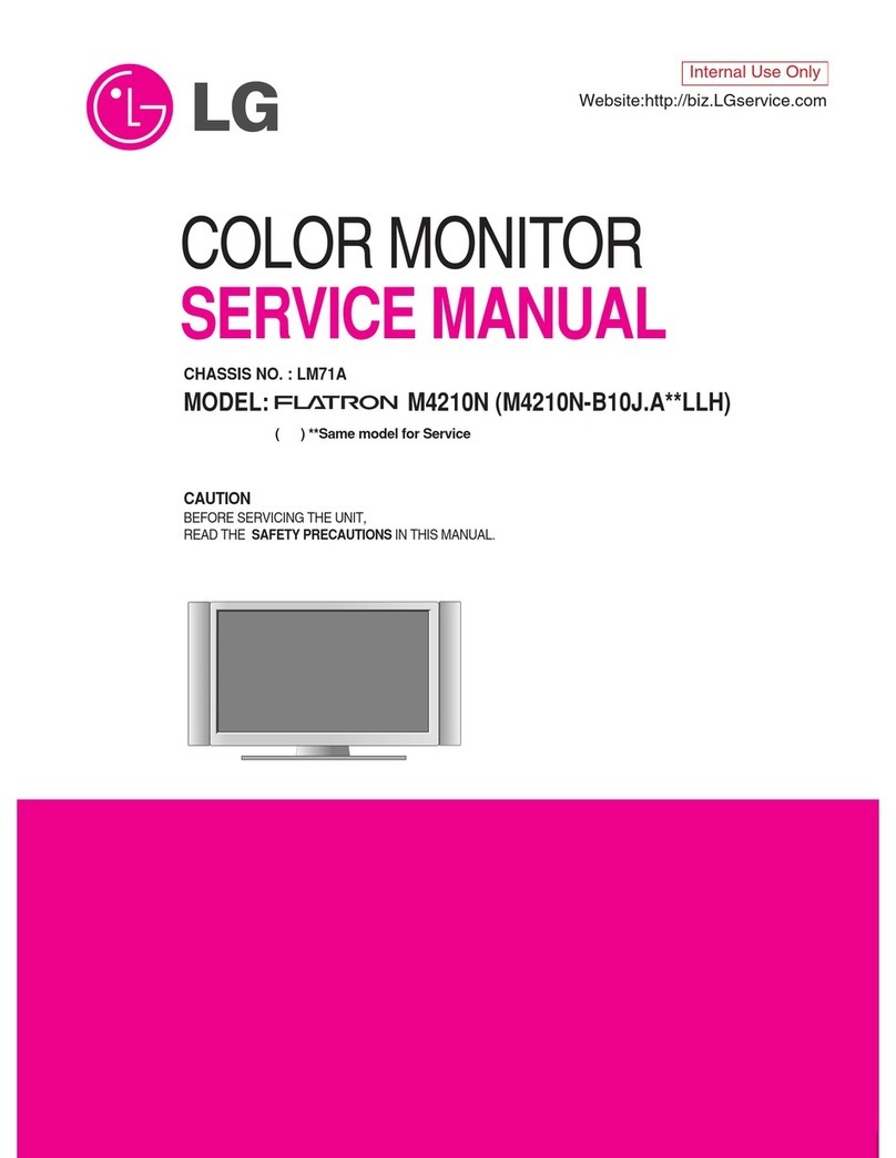 LG Flatron M4210N (M4210N-B10J.A**LLH) User manual