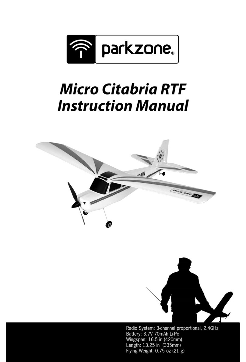 PARKZONE Micro Citabria RTF User manual