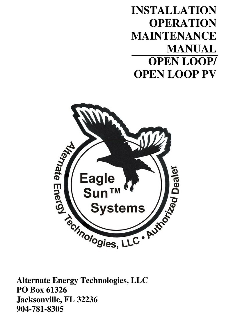 Alternate Energy Technologies OPEN LOOP Instruction manual