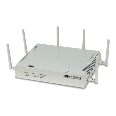 Allied Telesis AT-TQ Series user guide