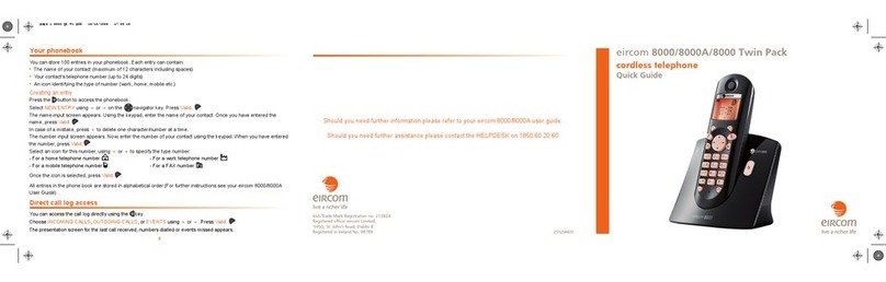 Eircom 8000 quick guide