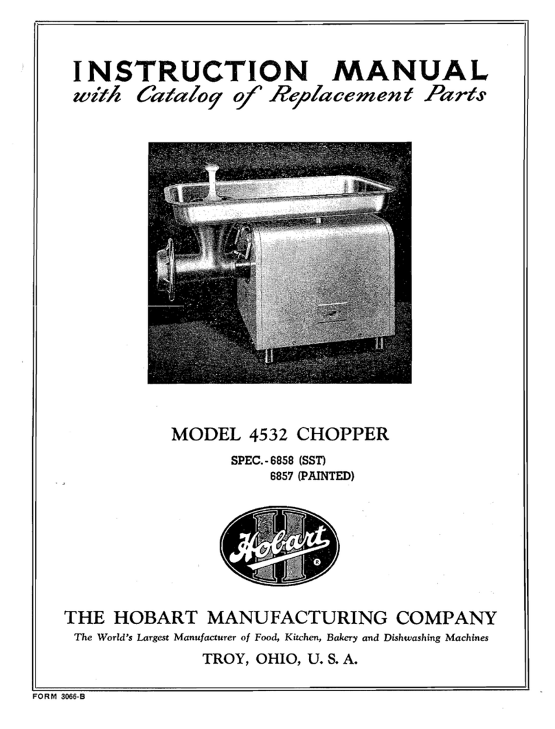 Hobart 4532 instruction manual