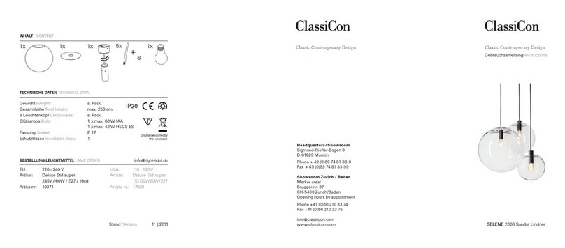 ClassiCon Sandra Lindner, 2006 instructions