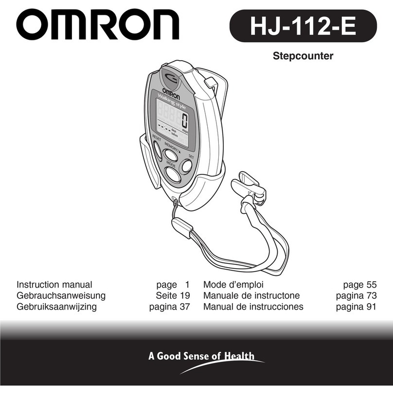 Omron HJ-112-E instruction manual
