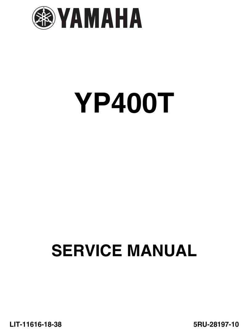Yamaha YP400T User manual