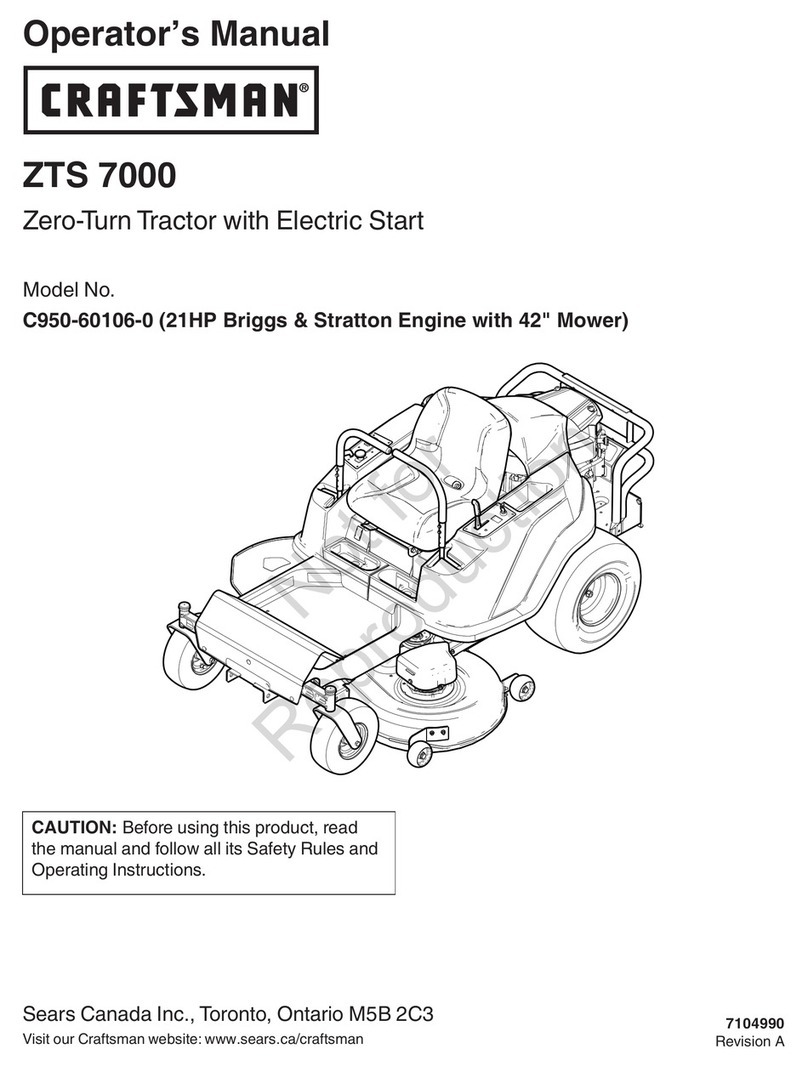 Craftsman Remote Controller Operator's manual