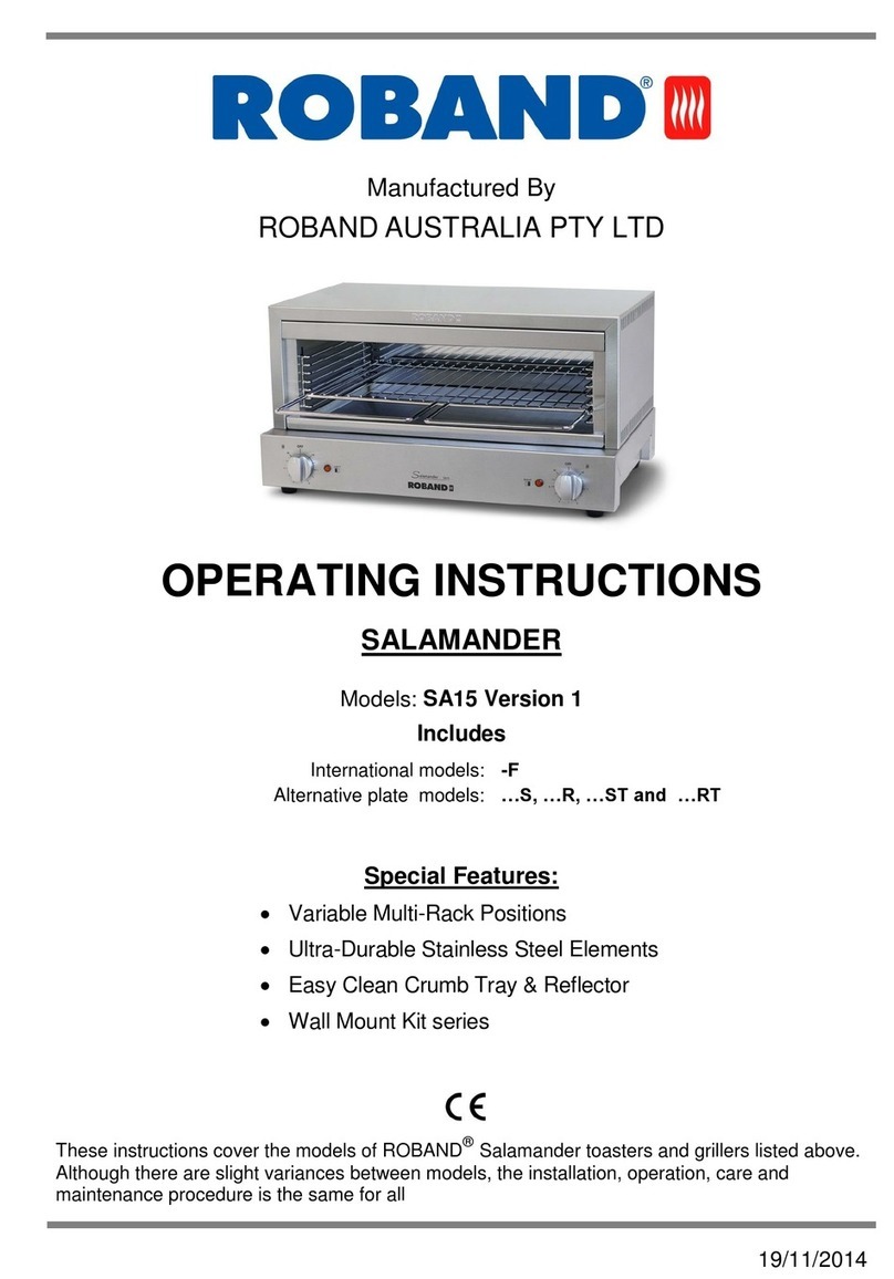 ROBAND SA15 operating instructions