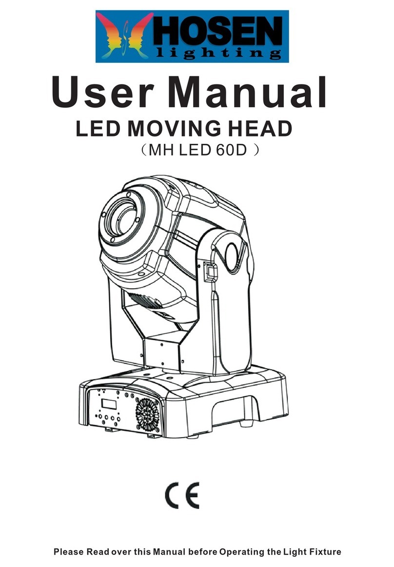 Hosen MH LED 60D user manual