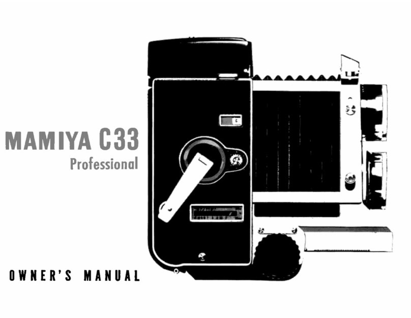 Mamiya C33 Professional owner's manual