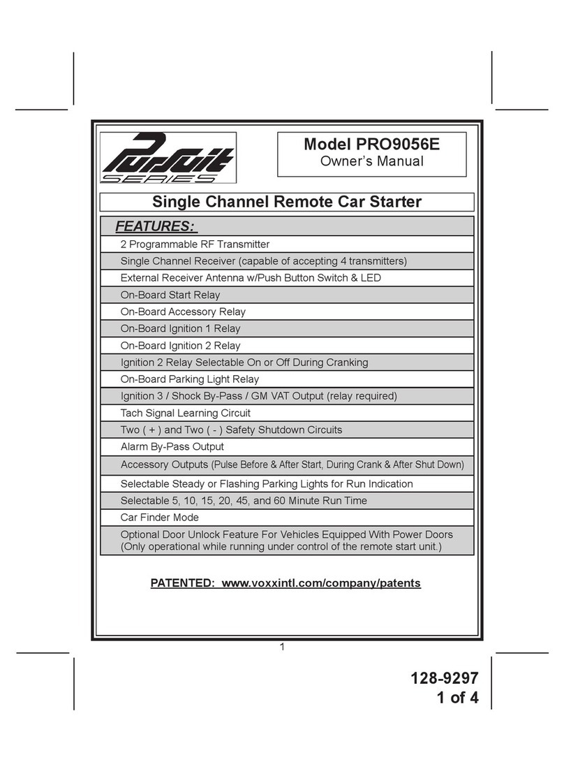 PURSUIT PRO9056E owner's manual