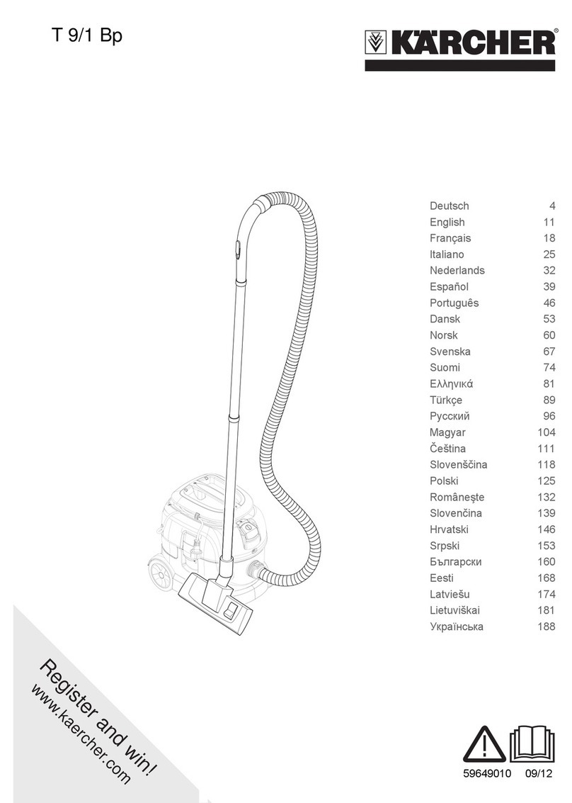 Kärcher T9/1 Bp User manual