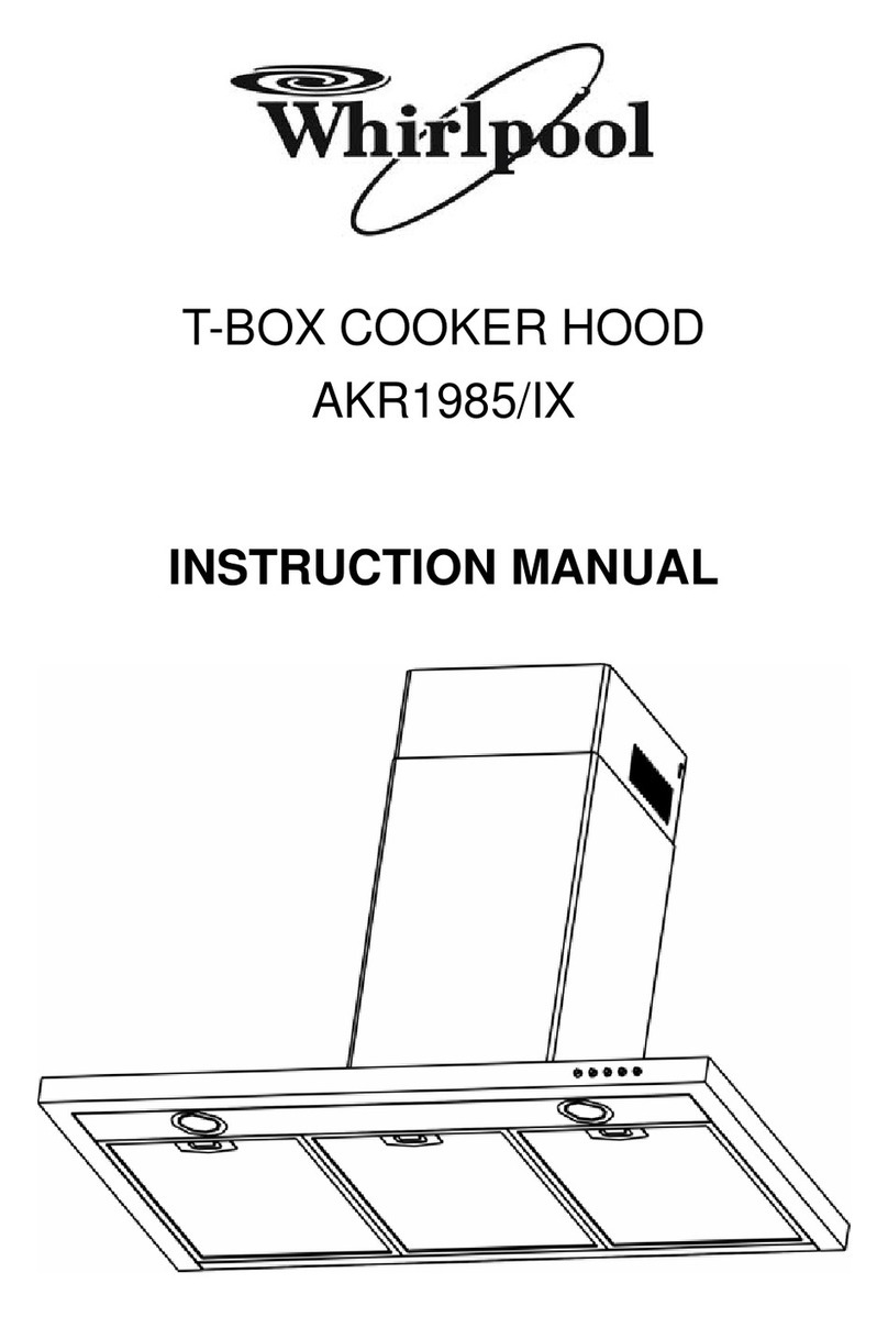 Whirlpool AKR1985/IX instruction manual