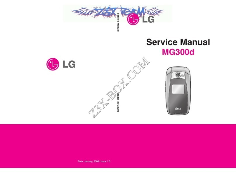 LG MG300d User manual