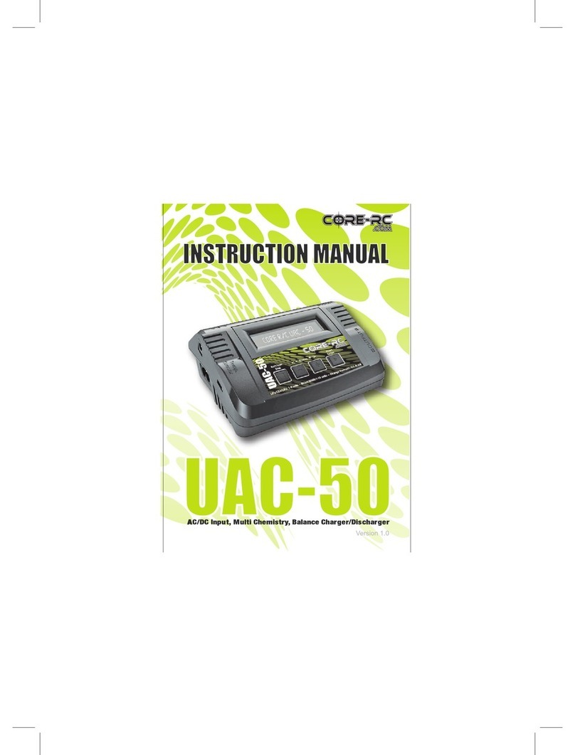 Core RC UAC-50 User manual