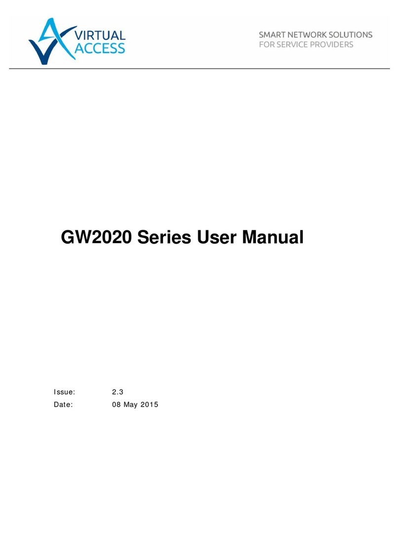 virtual access GW2021 user manual