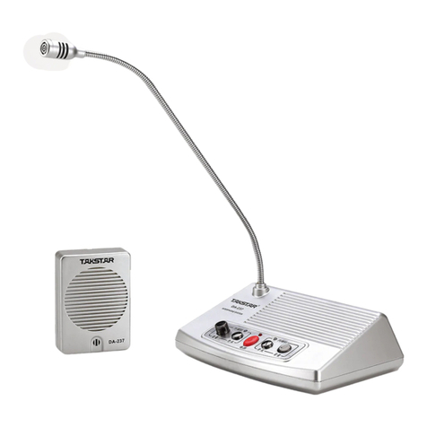 Takstar DA-237 User manual