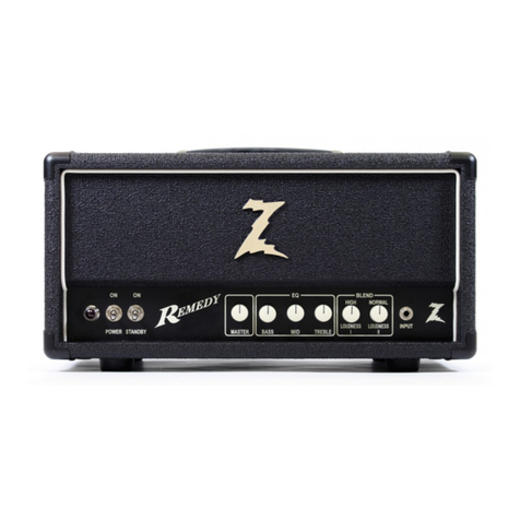 DR. Z Amplification Remedy ZA-27 manual