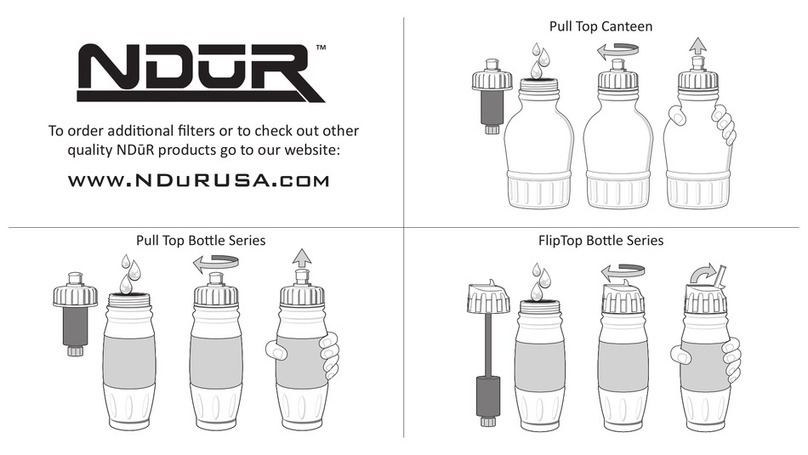 ND?R Pull Top Bottle Series owner's manual