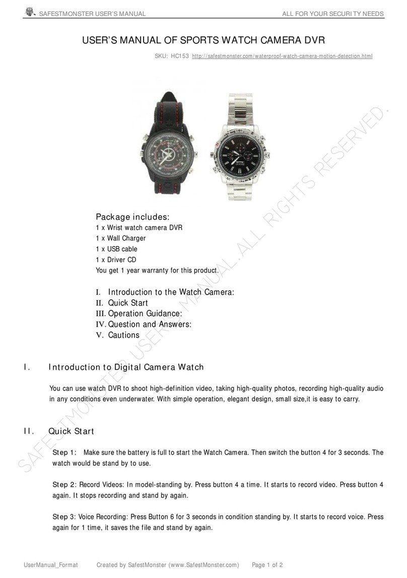 Safestmonster HC153 user manual
